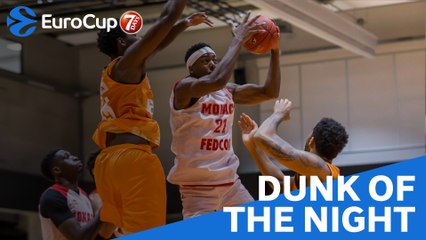 7DAYS EuroCup Dunk of the Night: Darral Willis, AS Monaco