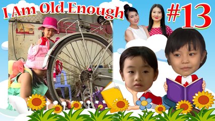 Phản ứng không ngờ của hai cô bạn 5 tuổi khi người lạ mượn chìa khóa nhà  | I AM OLD ENOUGH #13