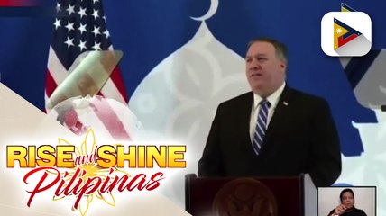 US Secretary of State Mike Pompeo, naka-isolate matapos ma-expose sa isang indibidwal na may COVID-19
