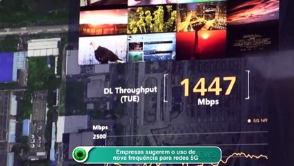 Empresas sugerem o uso de nova frequência para redes 5G