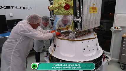 Rocket Lab lança com sucesso satélite japonês