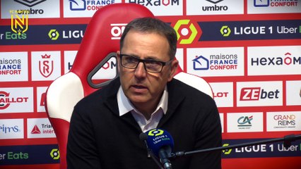 Patrick Collot après Stade de Reims - FC Nantes