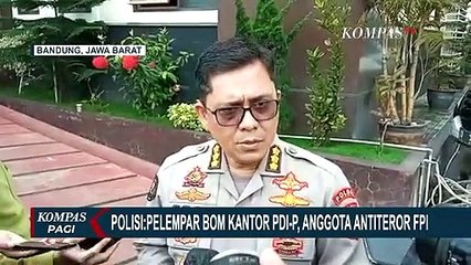 Anggota Badan Anti Teror FPI Tersangka Pelemparan Molotov ke Kantor PDI-P Cileungsi