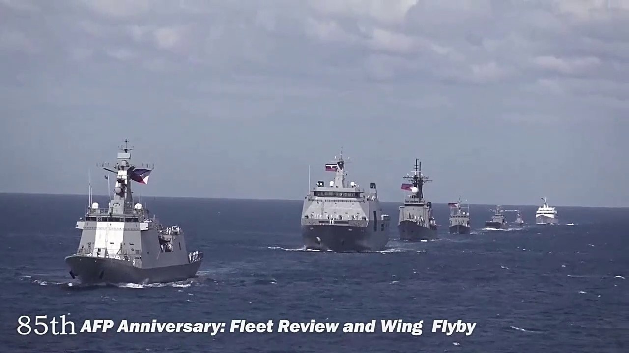 2020 AFP Fleet Review and Wing Flyby (Shortened...