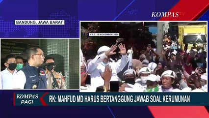 Polisi Periksa Ridwan Kamil Soal Kerumunan Megamendung