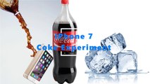 EXPERIMENT: iPhone 7 Coca Cola, Freeze Experiments. Will it survive the frozen coke Test?