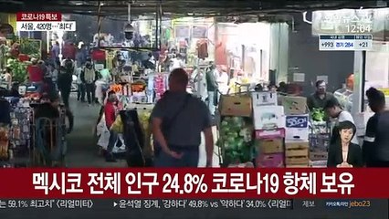멕시코 4명 중 1명 항체보유…중남미 백신승인 잰걸음