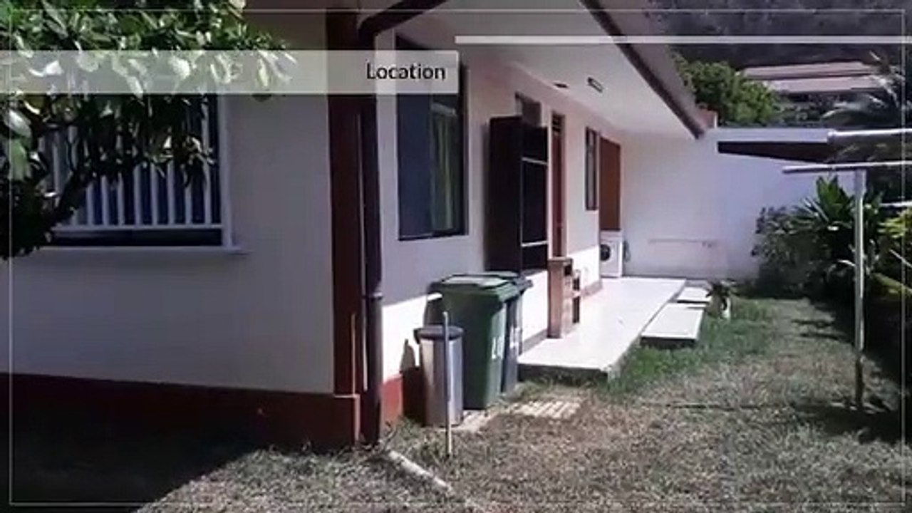 A louer Maison F3 (Meublée/équipée) à Matatia, Punaauia