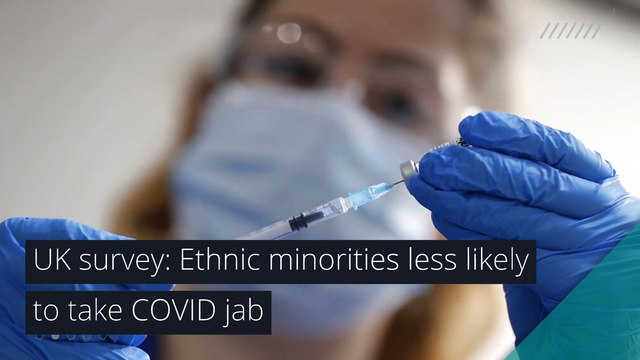 UK survey: Ethnic minorities less likely to take COVID jab, and other top stories in health from December 17, 2020.