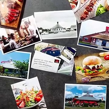 Courtepaille restaurant grill : Publicité pour l'enseigne de restaurants