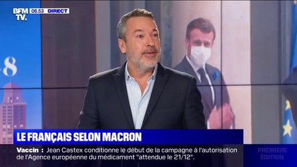 La langue française selon Emmanuel Macron