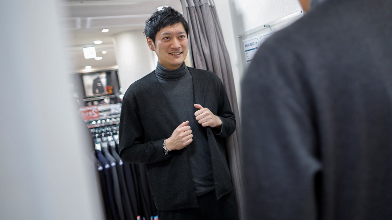 Work online in style: Japanese company designs pyjamas that look like suits