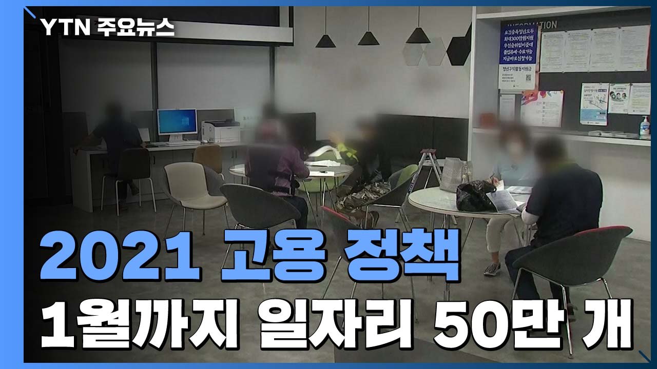 1월 50만개 직접 일자리...내년 한국판 뉴딜 26조 투자 / YTN