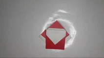 Paper Santa Claus Origami Tutorial