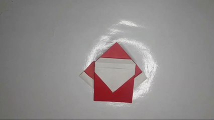 Paper Santa Claus Origami Tutorial