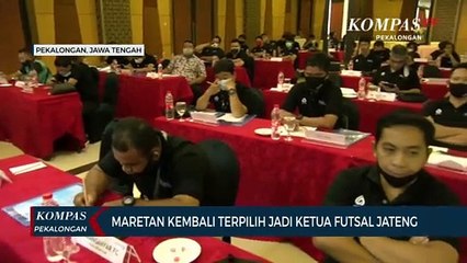 Maretan Kembali Terpilih Jadi Ketua Futsal Jateng