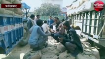 फर्रुखाबाद में धान खरीद केंद्राें का हाल बेहाल