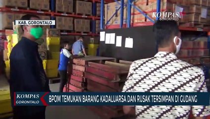 BPOM Temukan Makanan Dan Minuman Kedaluwarsa Dan Rusak Tersimpan Di Gudang