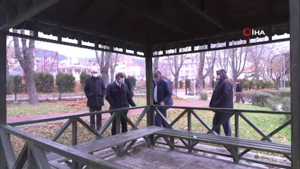 Kütahya'nın gözde mekanlarından Ressam Ahmet Yakupoğlu Parkı yenileniyor