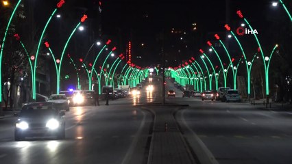 Muş’ta cadde ve sokaklarda sessizlik hakim