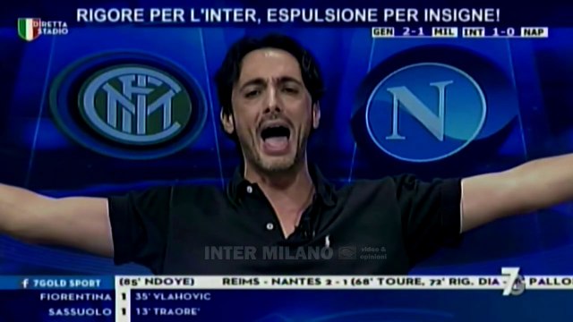 INTER-NAPOLI 1-0 * TRAMONTANA: BRAVI RAGAZZI, PARTITA UN PO' COSÌ, MA L'IMPORTANTE ERA VINCERE.