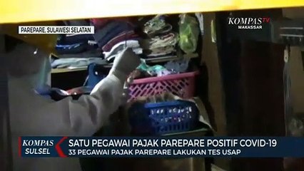 Download Video: Satu Pegawai Pajak Parepare Positif Covid-19, 33 Pegawai dites Usap