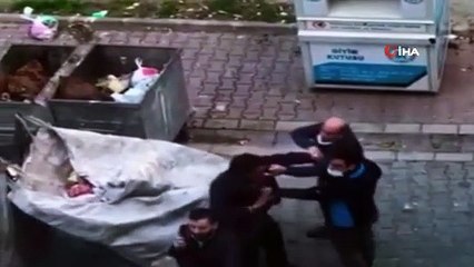 Hırsızlık şüphelisinin kafasına ingiliz anahtarıyla böyle vurdu