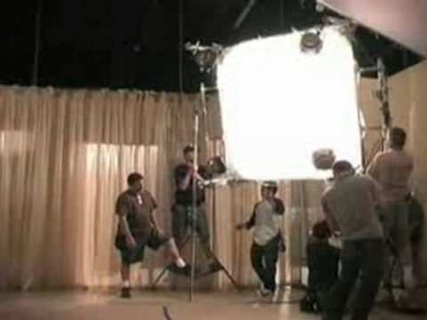 Making Of pour la publicité du parfum Christina Aguilera