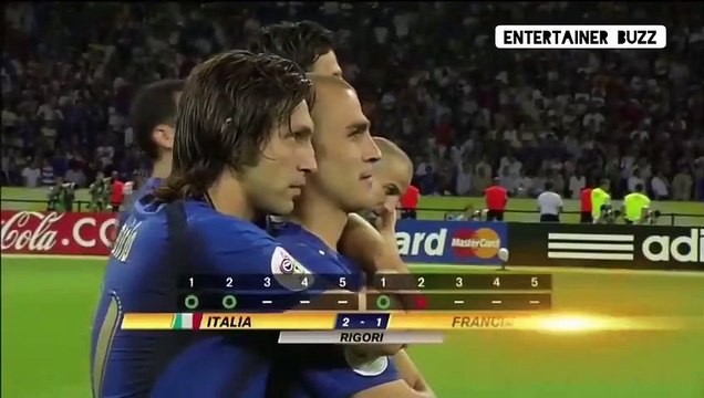 Italy vs France penalty shootout in 2006 world cup final match highlight._HD