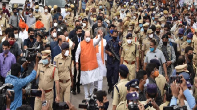Amit Shah's security enhanced for his West Bengal visit