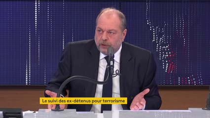 Suivi des détenus condamnés pour terrorisme : Eric Dupond-Moretti favorable au "bracelet électronique"