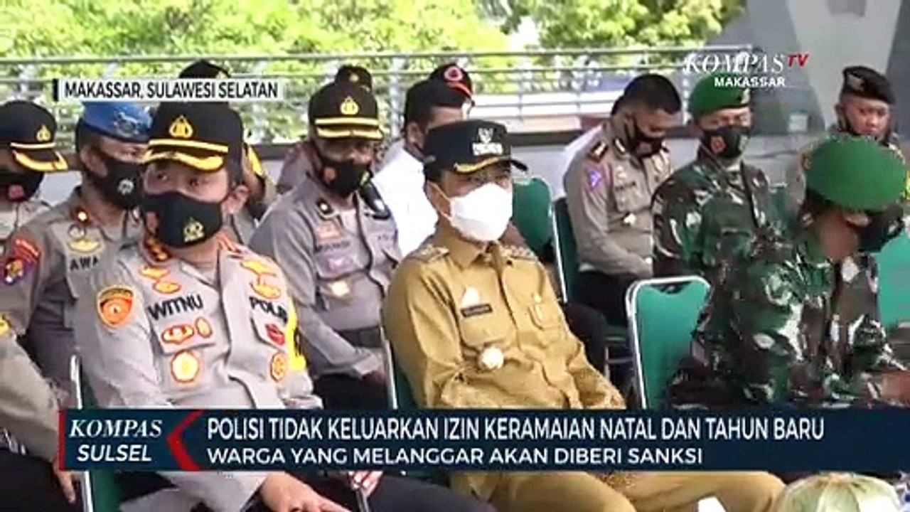 Polisi Tidak Keluarkan Izin Keramaian Natal Dan Tahun Baru, Ini Sanksi Bagi Pelanggar