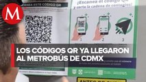 Metrobús de CdMx implementa registro por código QR en unidades por covid-19