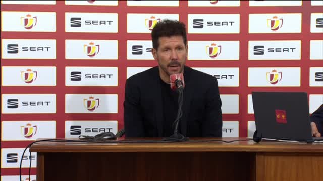 Simeone: Saúl es muy importante para nosotros, sabe que tiene que mejorar y trabaja para ello