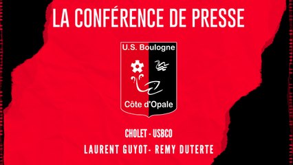 [NATIONAL] J16 Conférence de presse avant match Cholet - USBCO