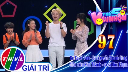 Phần giao lưu giữa đội Bé Tuyết Anh - Bé Nguyễn Thành Công và đội diễn viên Kim Thành - ca sĩ Him Phạm