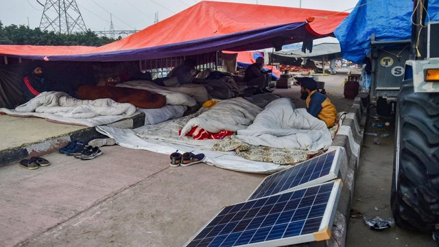 Farmers' protest continues in the freezing winter! Know how