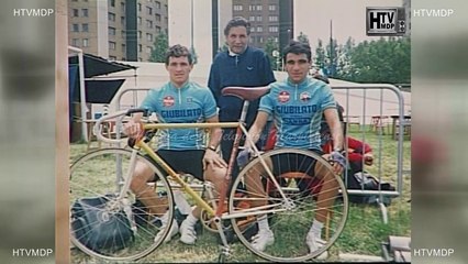 LA DECADA DE LOS 80 LOS HERMANOS JUAN Y GABRIEL CURUCHET CICLISMO MAR DEL PLATA