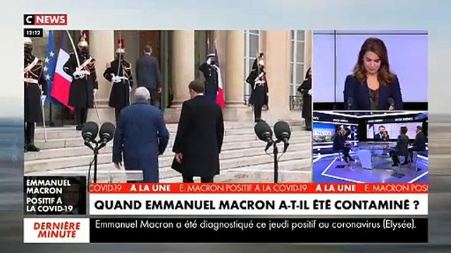 Emmanuel Macron positif au Covid-19 - Jean-Luc Mélenchon qui a déjeuné avec le Président mardi: Je ne suis pas cas contact - VIDEO