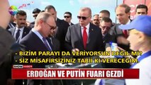 Putin'den Erdoğan açıklaması: Verdiği sözleri tutan birisi