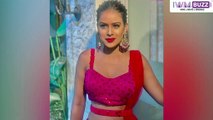 WOW SO HOT Nia Sharma stuns internet in a plunging neckline black dress,red lipstick steals the show