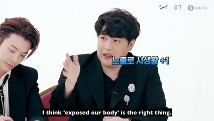 [ENG SUB] Super Junior - would you rather reveal your ID or take off your pants?