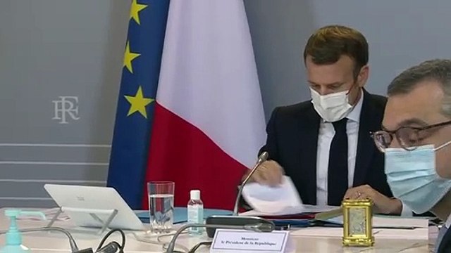 Presidente francés Emmanuel Macron, positivo por coronavirus