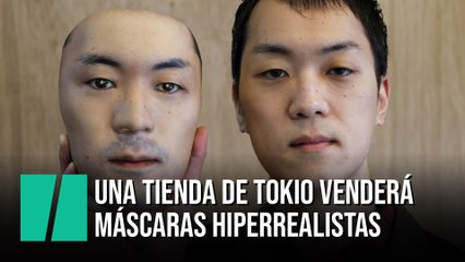 Una tienda de Tokio venderá máscaras hiperrealistas