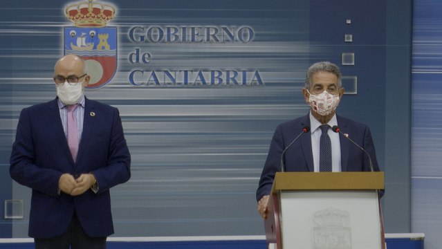Rueda de prensa del presidente de Cantabria, Miguel Ángel Revilla