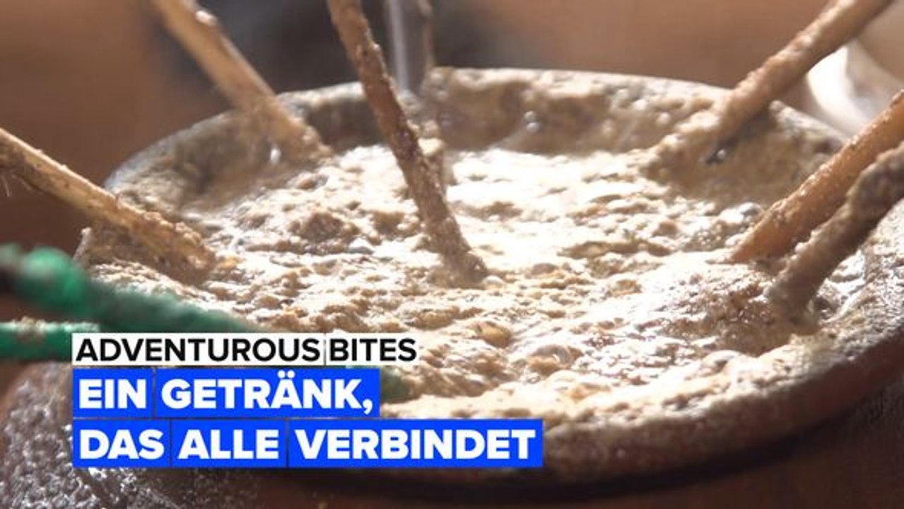 Adventurous bites:  ein getränk, das alle verbindet