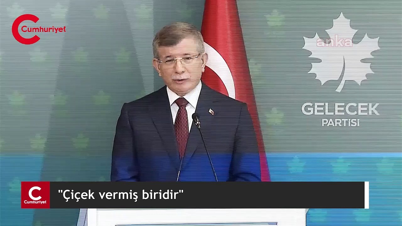Davutoğlu'ndan Perinçek'e çok ağır "PKK" tepkisi: "Çiçek vermiş biridir"