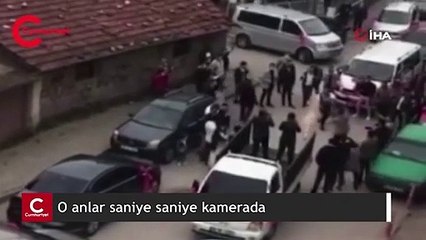 Bursa'da düğün öncesi şoke eden görüntüler