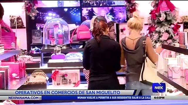 Operativos en comercios de San Miguelito - Nex Noticias