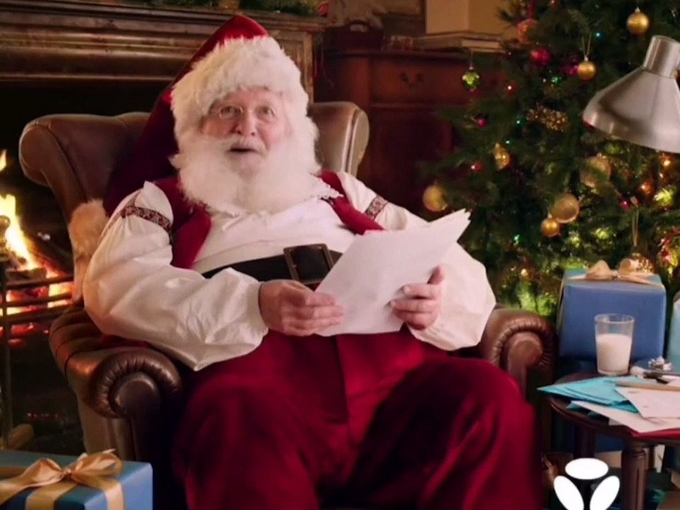 Message du Père Noël à l'Abc2f
